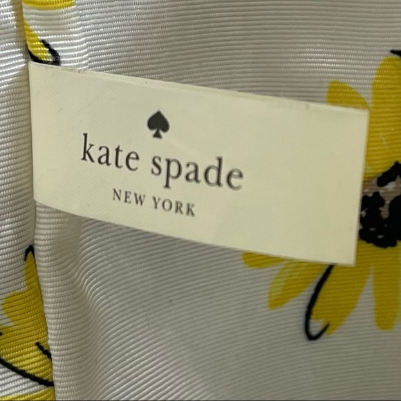 Kate Spade ♠️ Cedar Street Straw Mini Harmony Daisy Satchel - Picture 9 of 16